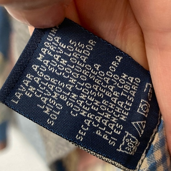 Rare vintage unisex Ralph Lauren Polo Patchwork Long sleeve snap button shirt - Picture 8 of 8